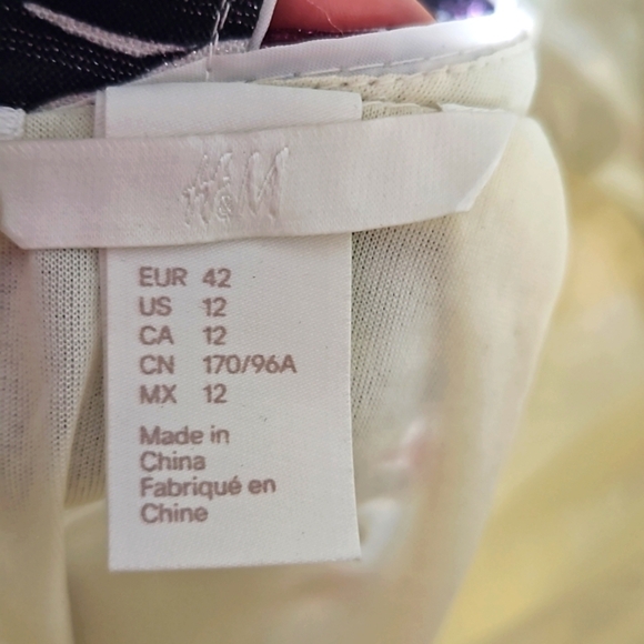 H&M Dress floral Size 12 - Picture 5 of 6